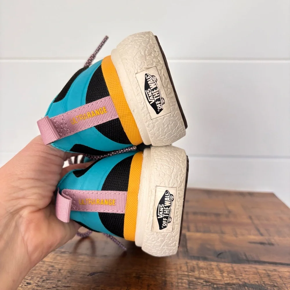Vans Ultrarange Exo Pop Color Black/Multi Sneakers Women's Size 7
